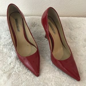 Red Charles David Patent Pumps - Size 6